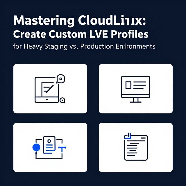Mastering CloudLinux: Create Custom LVE Profiles for Heavy Staging vs. Production Environments