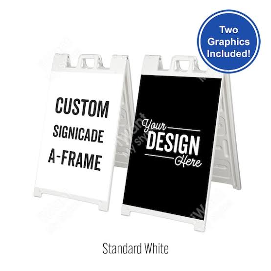 A-Frame Sidewalk Signs
