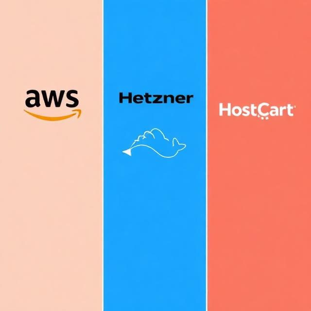 AWS vs. Hetzner vs. DigitalOcean vs. HostCart: Which Cloud Provider Fits Your Workload?