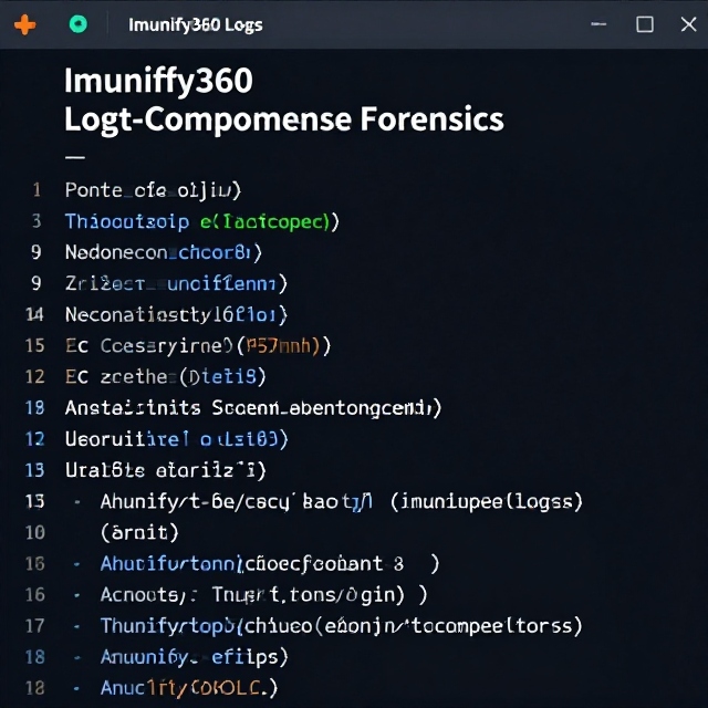 Analyzing Imunify360 Logs for Post‑Compromise Forensics