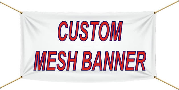 Wind Mesh Fence Banners