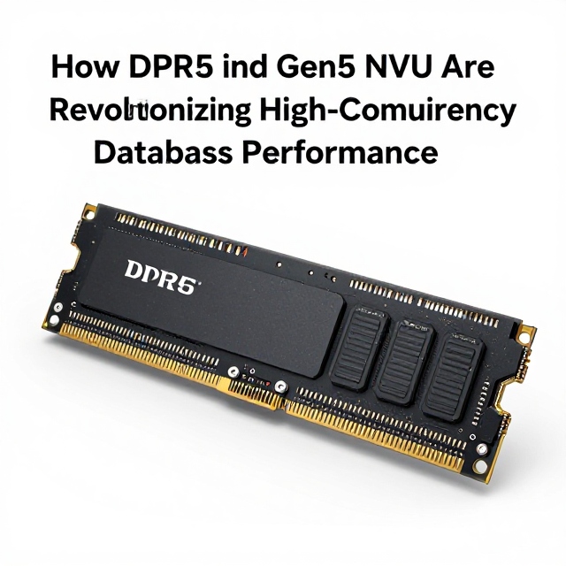 How DDR5 RAM and Gen5 NVMe Are Revolutionizing High‑Concurrency Database Performance