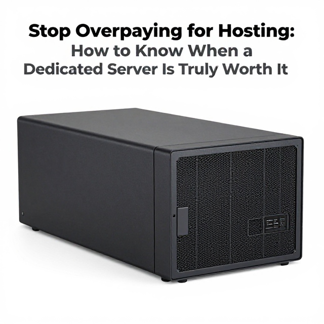 Stop Overpaying for Hosting: How to Know When a Dedicated Server Is Truly Worth It
