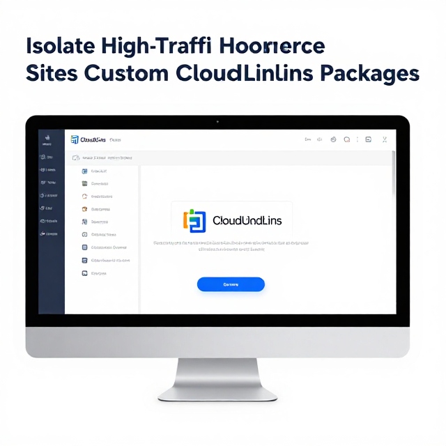 Isolate High‑Traffic WooCommerce Sites with Custom CloudLinux Packages