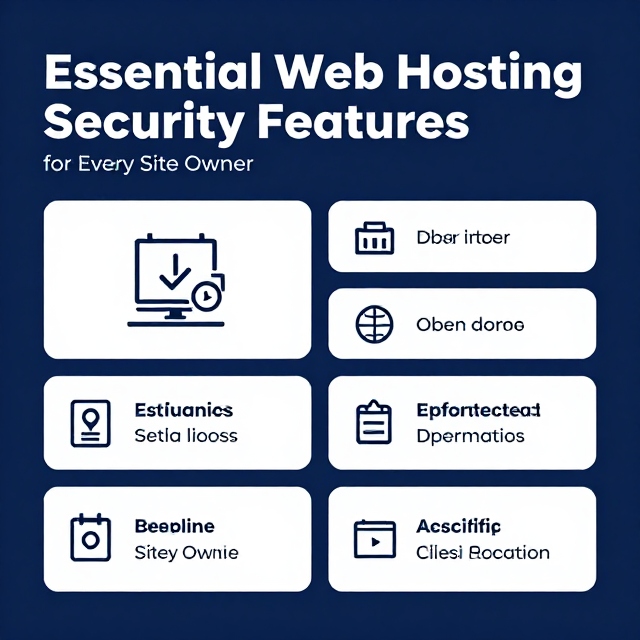 Essential Web Hosting Security Features for Every Site Owner