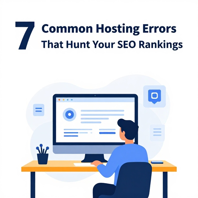 7 Common Hosting Errors That Hurt Your SEO Rankings
