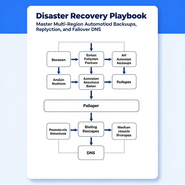 Disaster Recovery Playbook: Master Multi‑Region Automated Backups, Replication, and Failover DNS