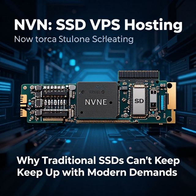 NVMe SSD VPS Hosting: Why Traditional SSDs Can’t Keep Up with Modern Demands