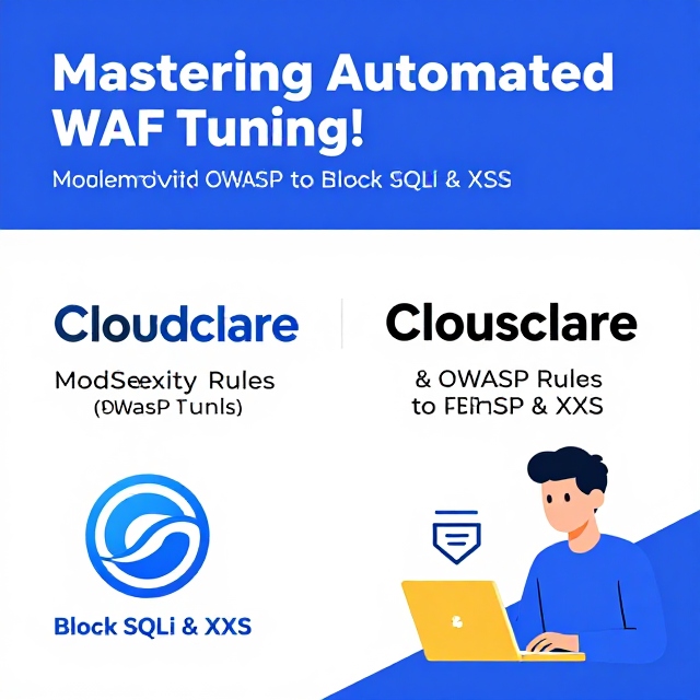 Mastering Automated WAF Tuning: Cloudflare, ModSecurity & OWASP Rules to Block SQLi & XSS