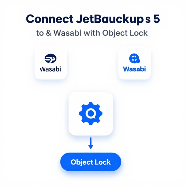 Connect JetBackup 5 to AWS S3 & Wasabi with Object Lock