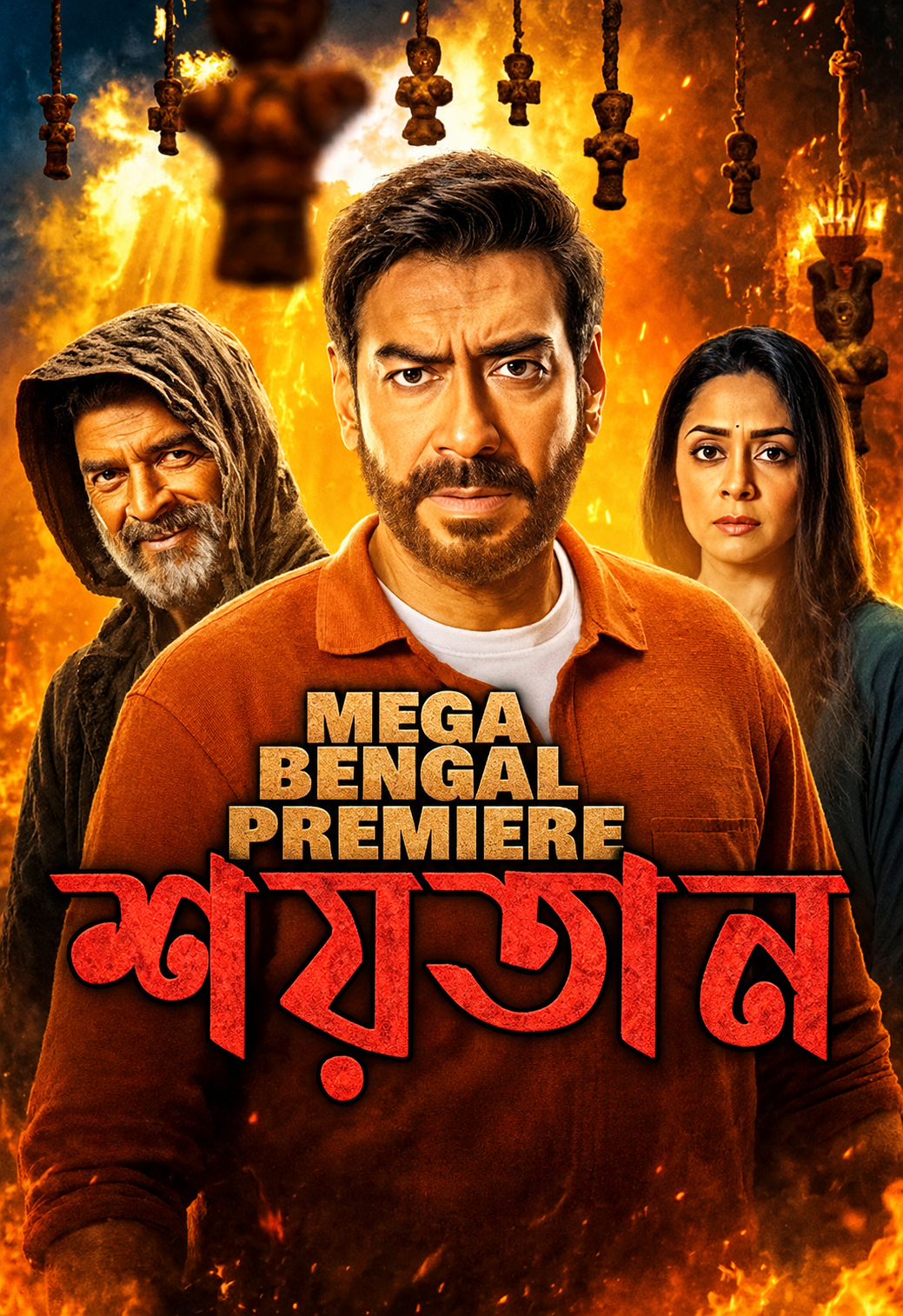 Shaitaan (2024) Bengali Dubbed ORG [HDTV-Rip]