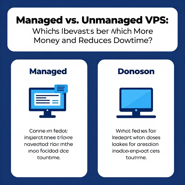 Managed vs. Unmanaged VPS: Which Saves More Money and Reduces Downtime?