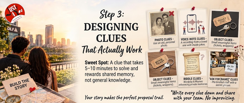 scavenger hunt proposal in Delhi NCR