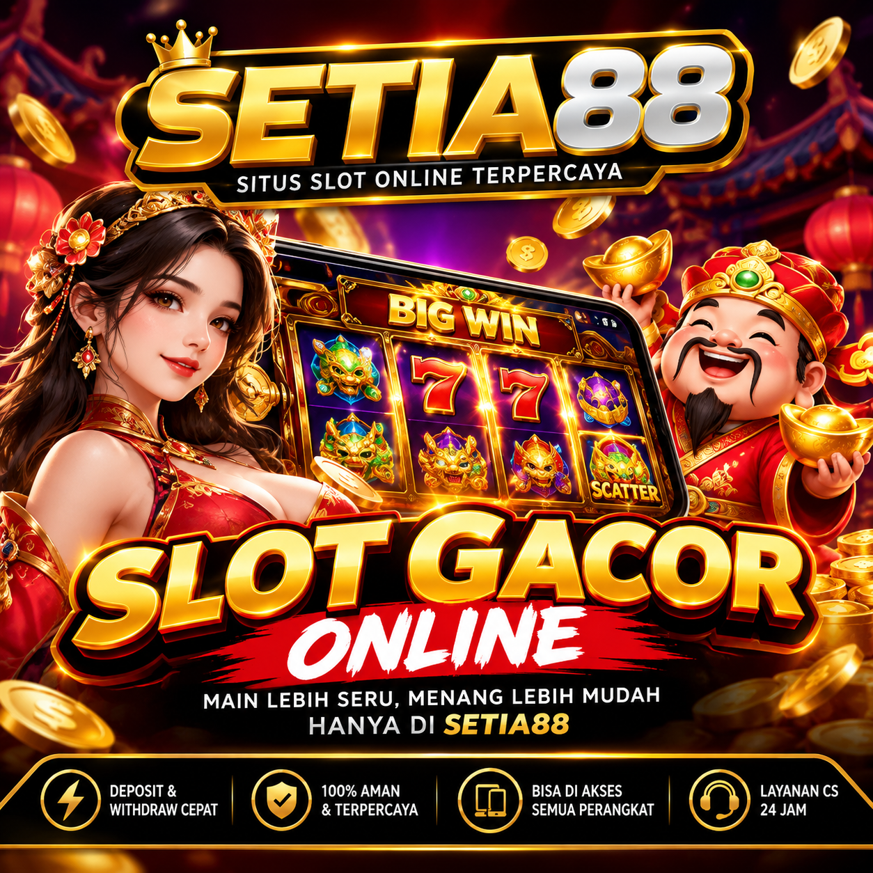 SETIA88: Panduan Online Bermain Game Slot Gacor Online Tingkat Kemenangan Tinggi