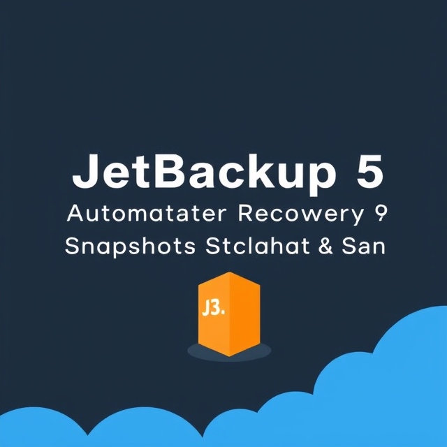 JetBackup 5: Automate Disaster Recovery Snapshots & AWS S3 Backups